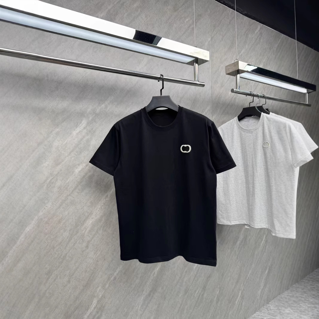 Designer Men's T-shirt Letter Classic Embroidery Unisex Loose TShirt Distinctive from Market Products