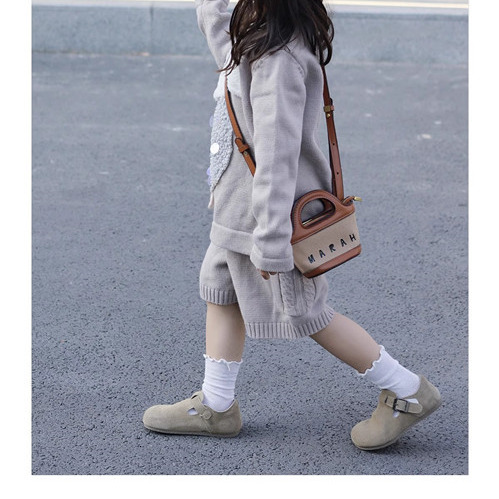 Trendy Men's And Women's Casual Shoes Breathable Children's Leather Shoes Soft Soled Walking Shoes Luxurious Shoes Autumn New Designer 