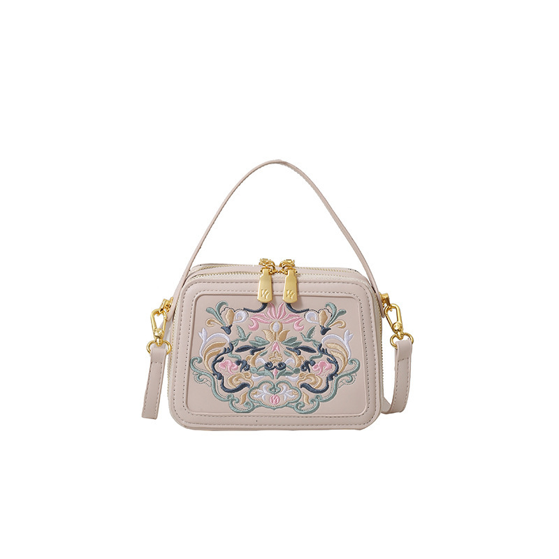 new crossbody bag fashion high end design bag Chinese embroidery handbag multifunctional small square bag designer bag luxury bag shoulder bag