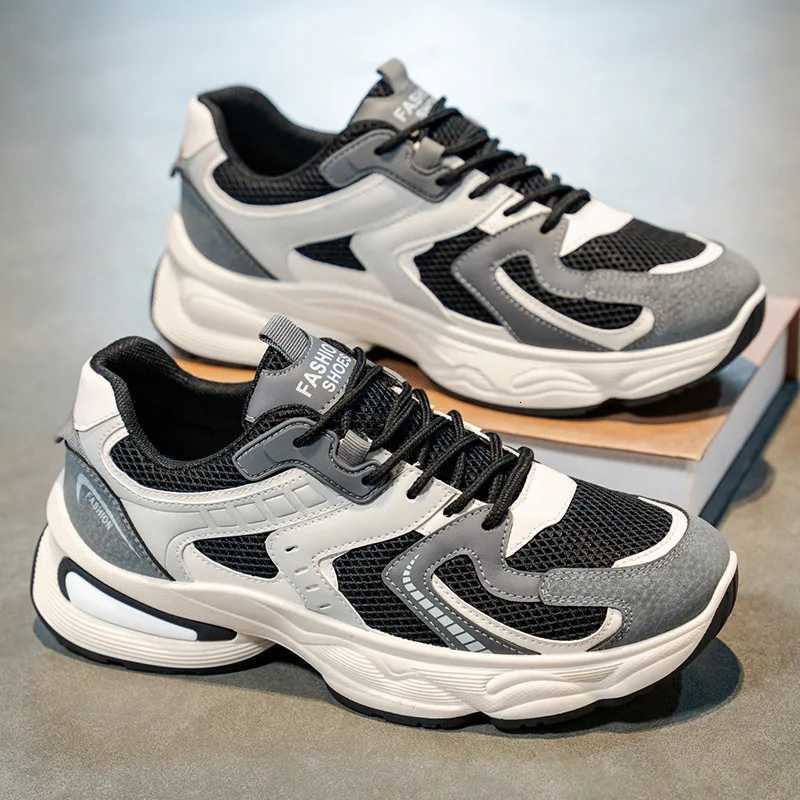 Hot Sale Cheap Summer Sneakers for Men Comfort Platform Men Athletic Shoes Laceup Casual Sneakers Men Jogging Shoes Trainers Z250930