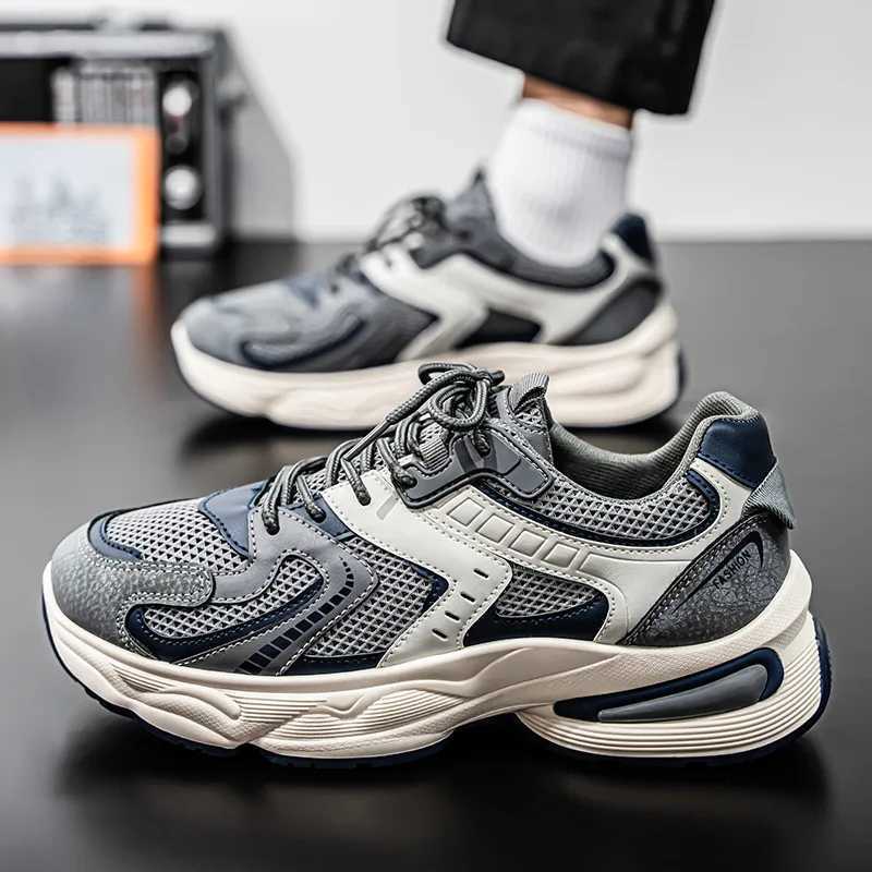 Hot Sale Cheap Summer Sneakers for Men Comfort Platform Men Athletic Shoes Laceup Casual Sneakers Men Jogging Shoes Trainers Z250930