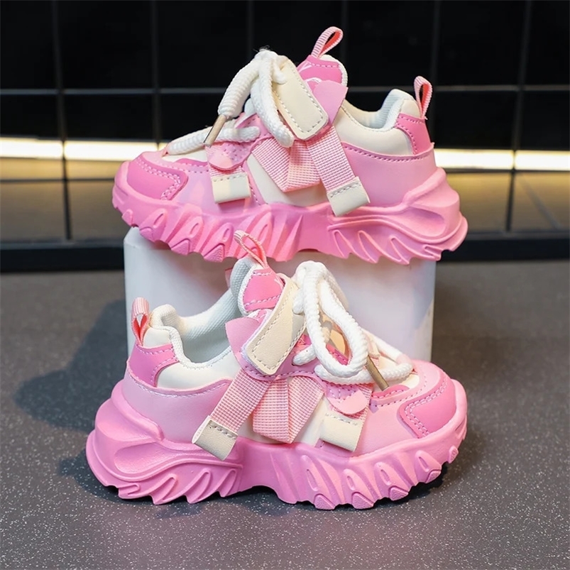 Childrens short and chubby mesh breathable casual girls sports childrens boys shoes H260130