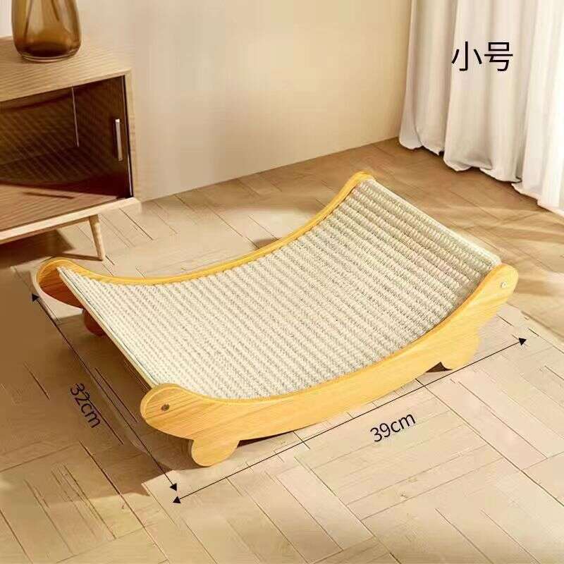 2025 new Sisal Scratching Board Durable Non-Shedding Anti-Scratch Sofa Protector Bed Integrated Cat Claw Pad Vert