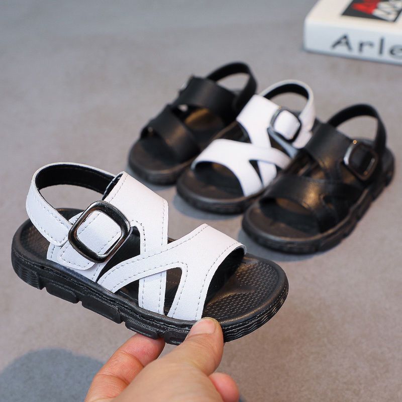 Boy Sandals Summer Kids Toddlers Sandals Fashion Sneakers Lightweight Non-slip Cutefeet Boys Comfortable Shoes Sizes US5.5C-US12.5C C0706