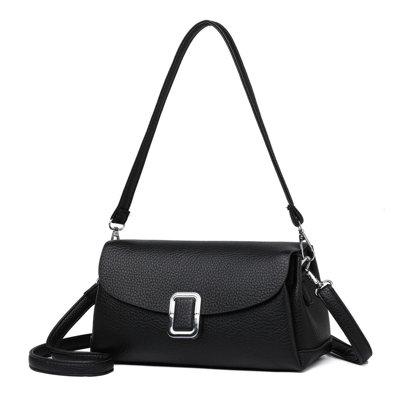new minimalist lychee fashion pattern women s shoulder bag crossbody bag multifunctional rectangular bag designer bag luxury bag handbag