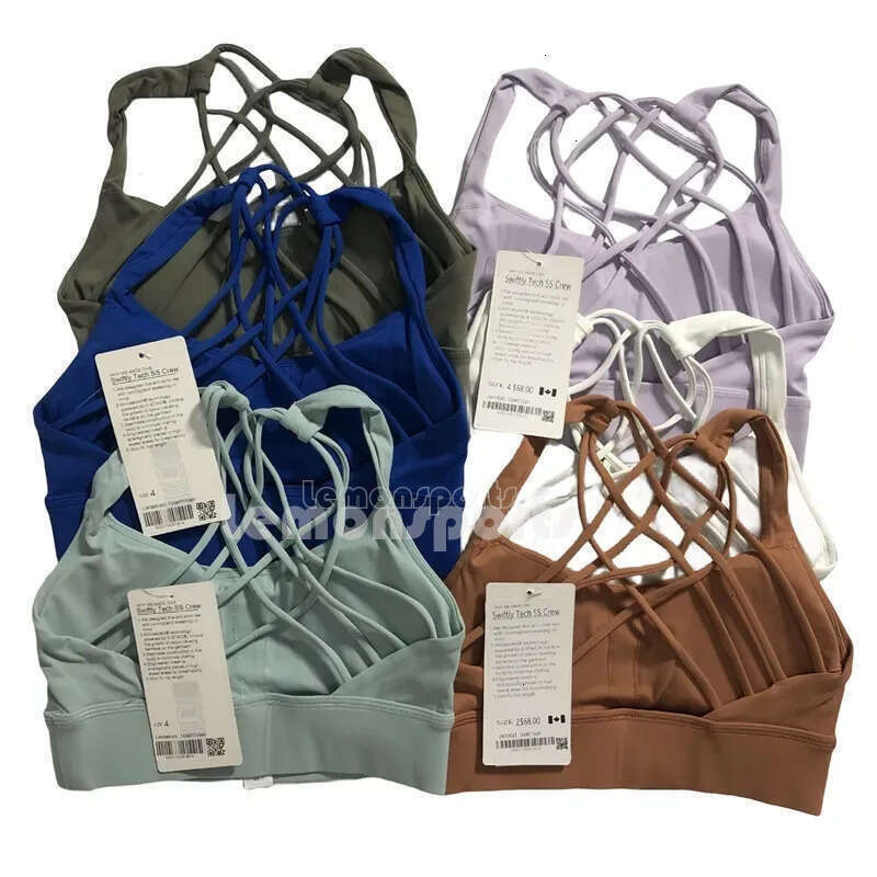 NEW Yoga With Chest Pad Back luluity lemonion Sports Bra Quick Drying Breathable Underwear Gym Brassiere Sexy Soft Solid Color Racerback luluity lemonion set sh