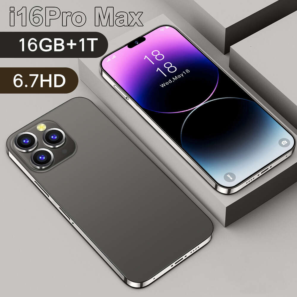 HD Display Mobile Phone I16 Promax Original Smartphone 16G+1T Mobile Phone Price OZON