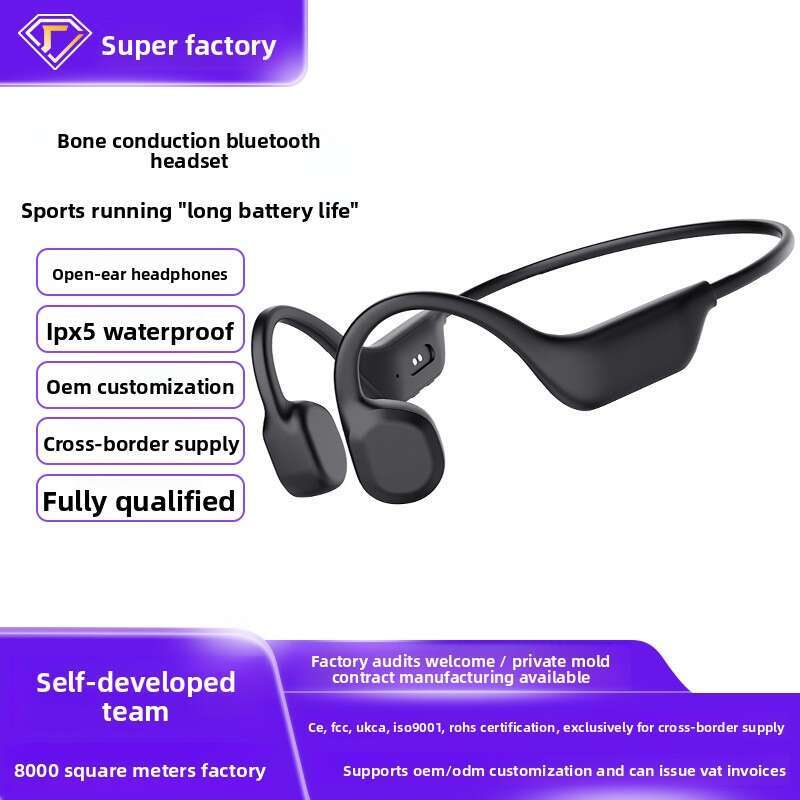 x13 New Private Model Special Bone Conduction Bluetooth Running Sports Headset ipx5 Waterproof