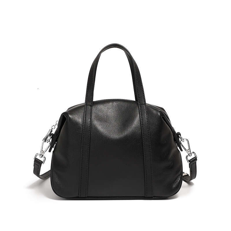 Luxury bag Women s Spring Summer New High end Niche Genuine Leather Shoulder Boston Pillow Handbag Crossbody Bag