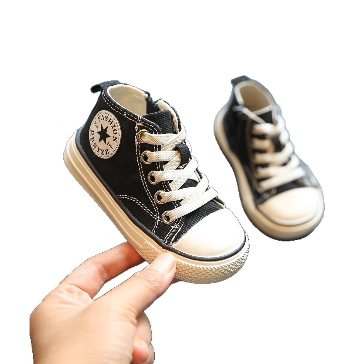 Anti slip children's and students' canvas shoes spring autumn casual men's women's sports running soft soled walking fabric Design