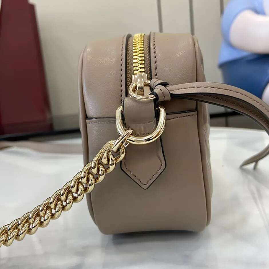 Mini Chain Bag designer Camera Mirror quality handbag 18CM shoulder genuine leather Crossbody bag