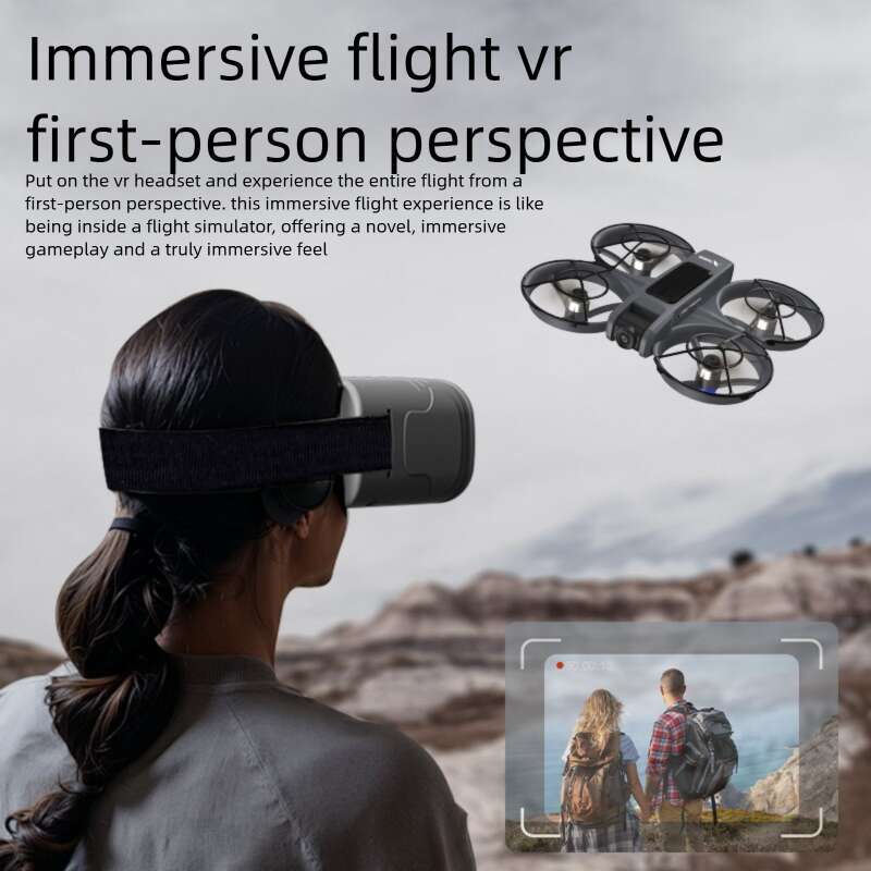 X Screen Controlled Drone Optical Flow Positioning Brushless Aircraft HD Aerial Photography ESC Camera Remote Control Airplane