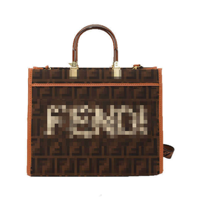designer bag Luxury bag Trendy Brand Letter Tote New Handbag Large Capacity Commuter High-end Feel Women's Crossbody Bag