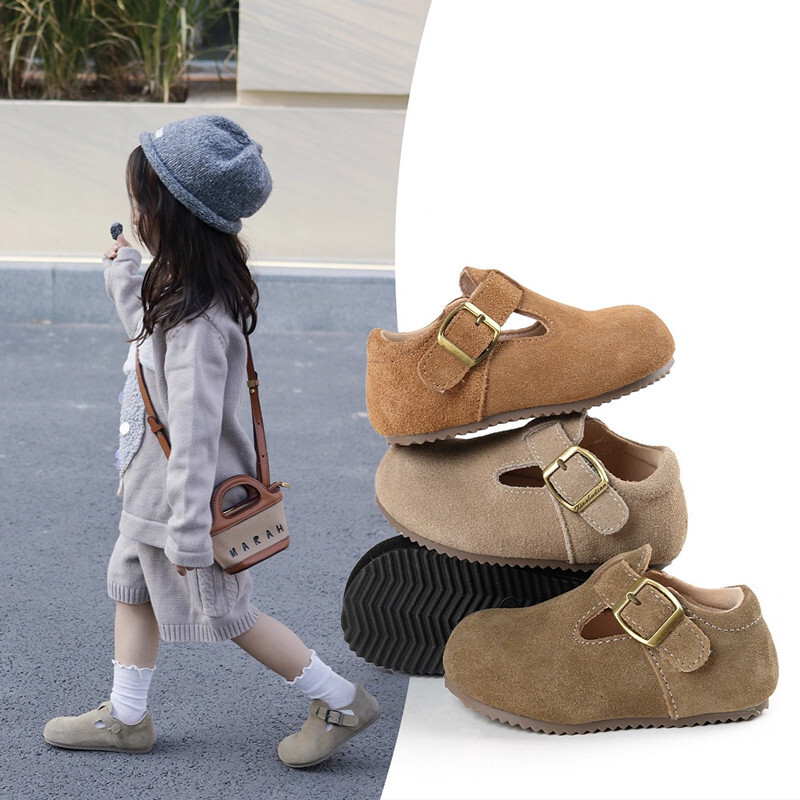 Trendy Men's And Women's Casual Shoes Breathable Children's Leather Shoes Soft Soled Walking Shoes Luxurious Shoes Autumn New Designer 