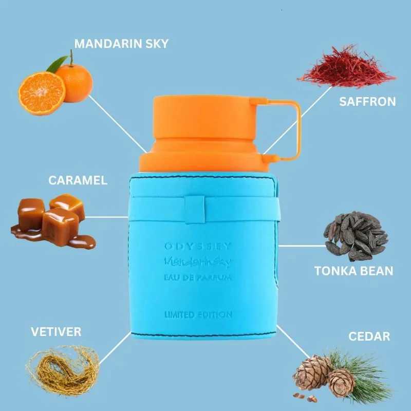 100ML Original Armaf Odyssey Mandarin Sky Pheromone Fragrance Arabian Womens Perfume Pheromone Cologne for Man Birthday PresentXJ250929