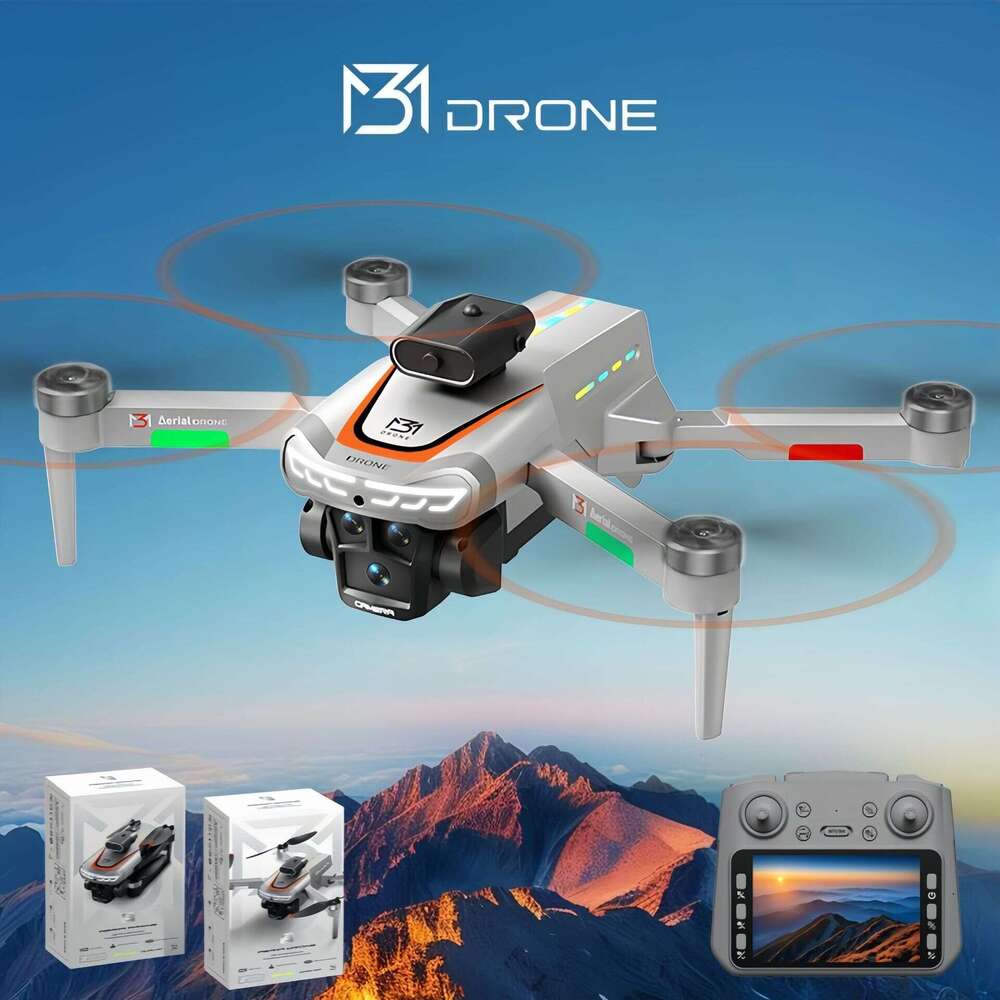 Camera Drone New M3 HD Remote With Screen Control Aircraft Return Obstacle Avoidance Four-Axis Aerial Photography Drone
