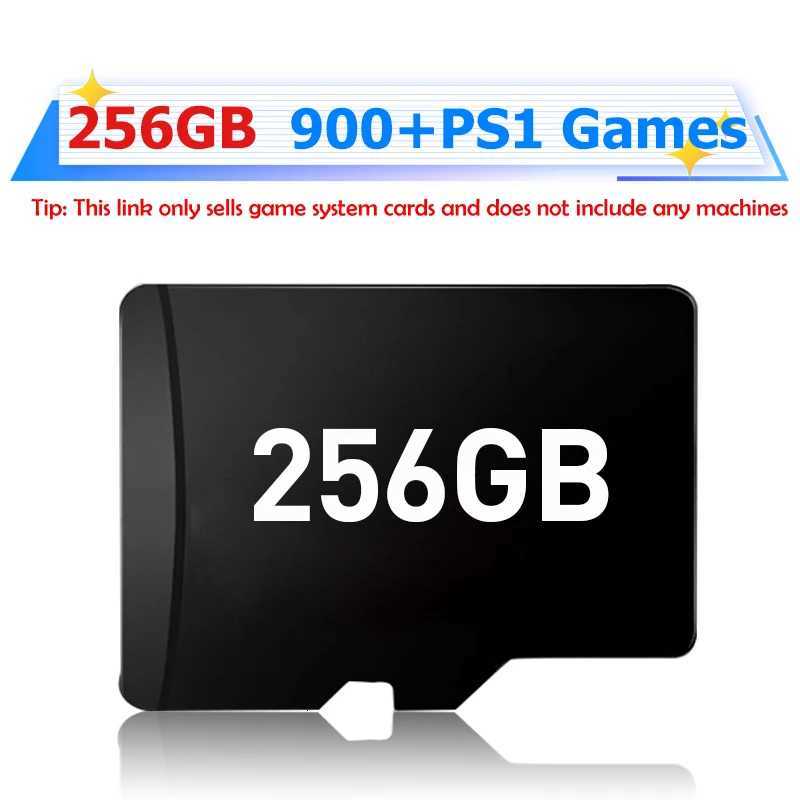 Miyoo Mini Plus Game System Card 64GB128GB256GB 50Emulators Support PS1MAMENDS TF Card SD card For Miyoo Mini Plug and Play Z250928