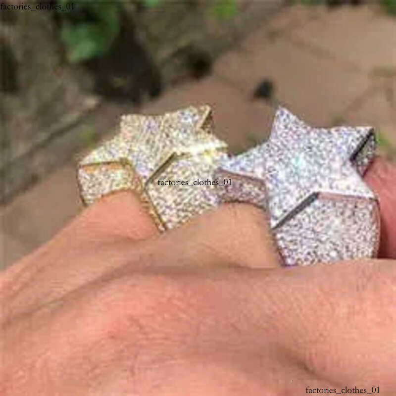 Sterling Sier VVS Moissanite Dia dia rings for men moissanite ring