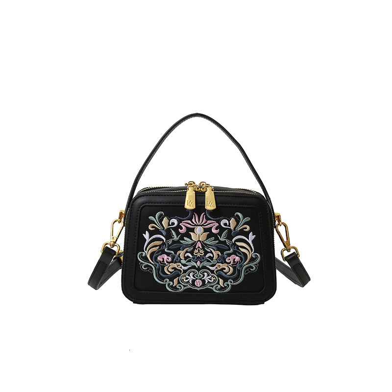 new crossbody bag fashion high end design bag Chinese embroidery handbag multifunctional small square bag designer bag luxury bag shoulder bag
