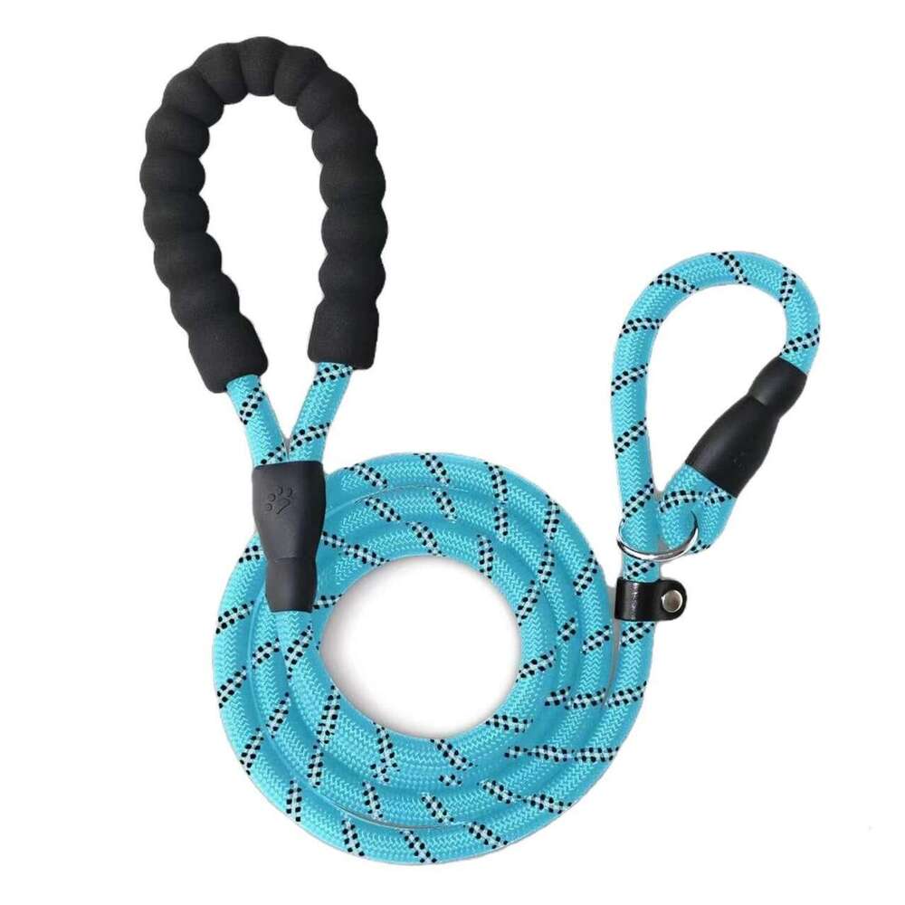 Explosion-Proof Chain Golden Retriever Labrador Adjustable Dog Leash Small Medium Large Professional Rope