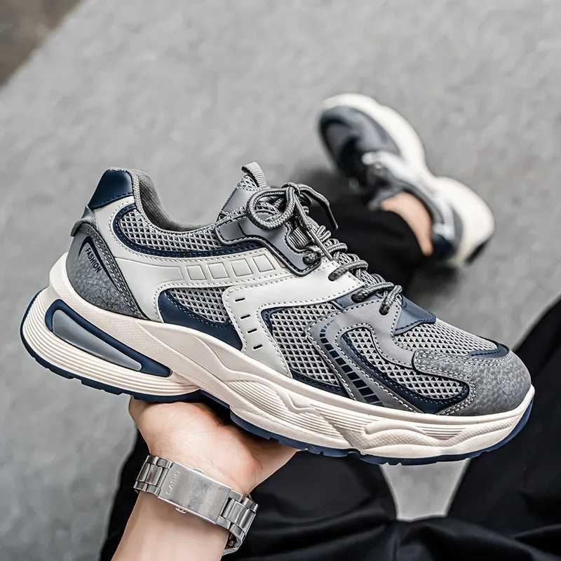 Hot Sale Cheap Summer Sneakers for Men Comfort Platform Men Athletic Shoes Laceup Casual Sneakers Men Jogging Shoes Trainers Z250930