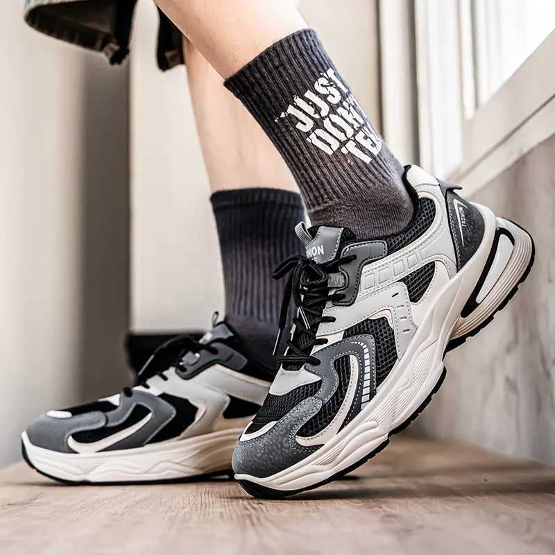 Hot Sale Cheap Summer Sneakers for Men Comfort Platform Men Athletic Shoes Laceup Casual Sneakers Men Jogging Shoes Trainers Z250930