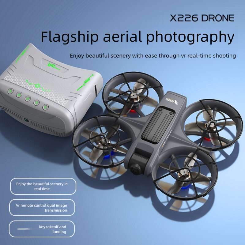 X Screen Controlled Drone Optical Flow Positioning Brushless Aircraft HD Aerial Photography ESC Camera Remote Control Airplane