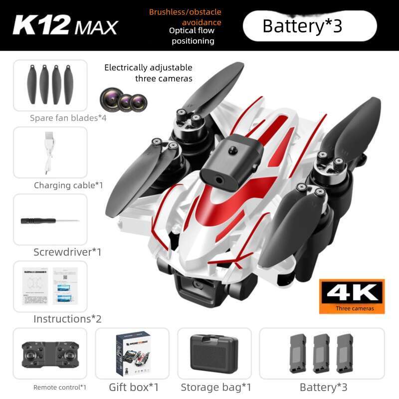K Max Drone Aerial Photography Optical Flow Localization Quadcopter Brushless Motor Remote Control Aircraft Toy