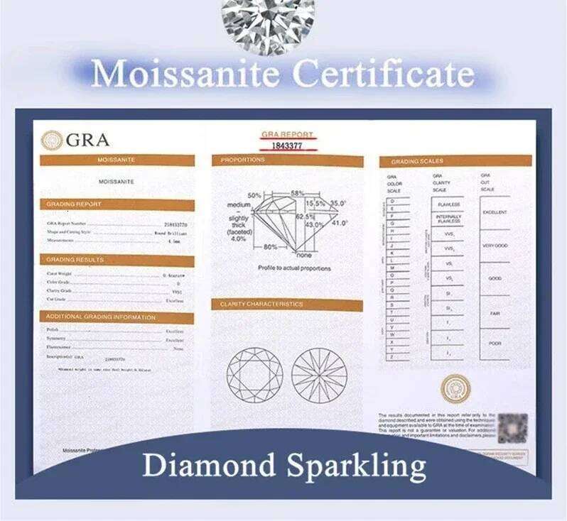 100% Real Gold Women's Drop Dia with Pear-Shaped Moissanite Ring