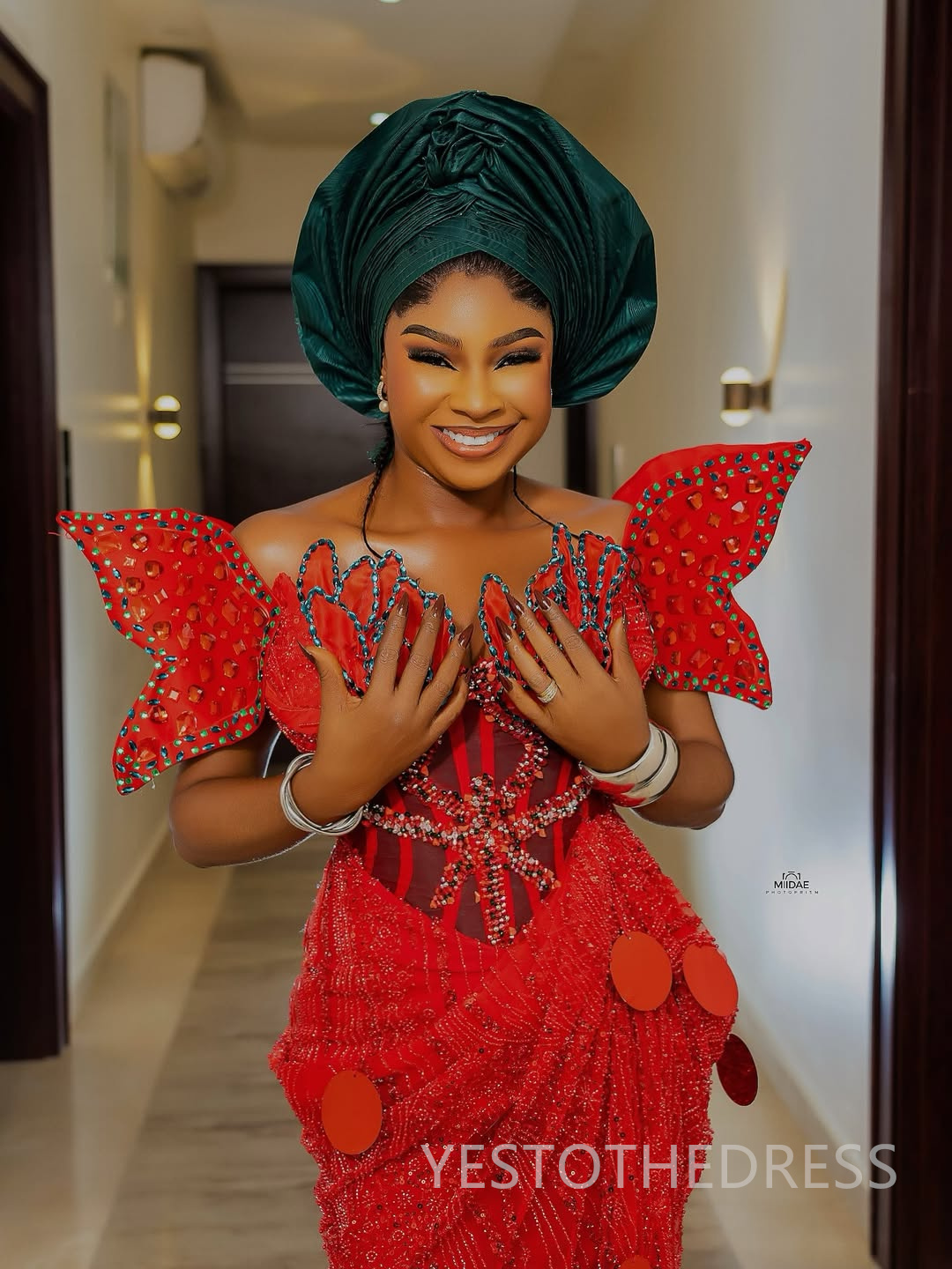2025 Stylish Aso Ebi Red Prom Dress Evening Dresses Formal Gowns Illusion Mermaid Off Shoulder Beaded lace Crystals Birthday Dress Second Reception Go
