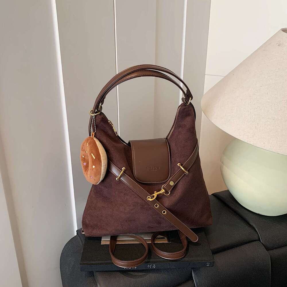 designer bag Luxury bag Deerskin Velvet Large Capacity Backpack Women New fashion Commuter Shoulder Handheld Diagonal Tote Bag