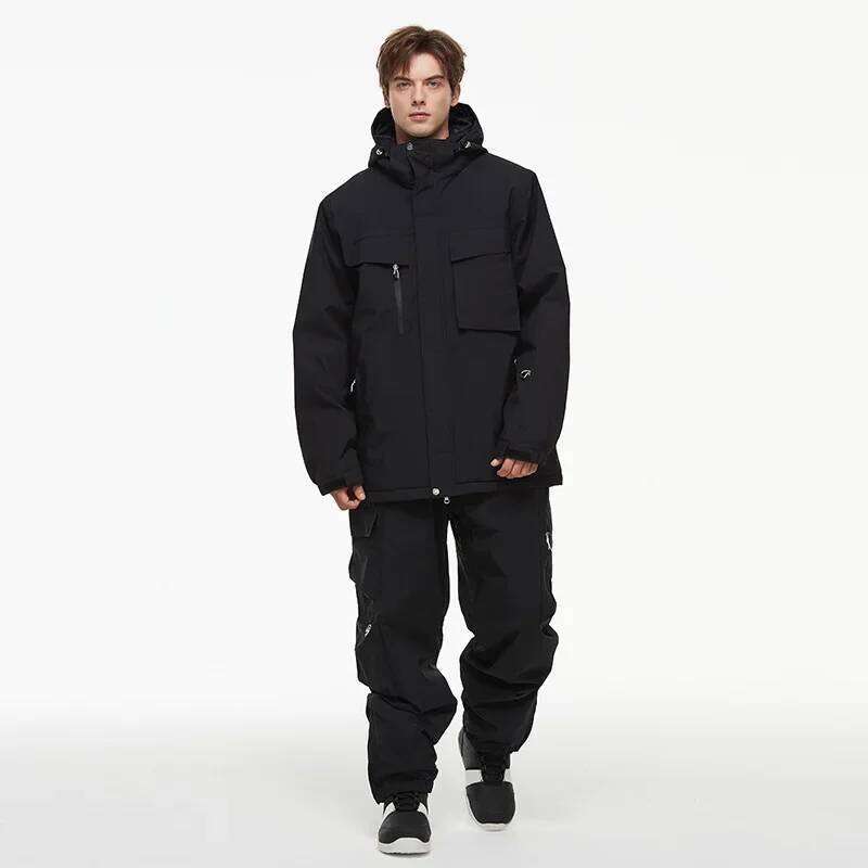 New Sport Skiing Suit For Women Men Winter Outdoor Waterproof Windproof Warm Snow Jacket Pants Thick Fashion Clothes Unisex