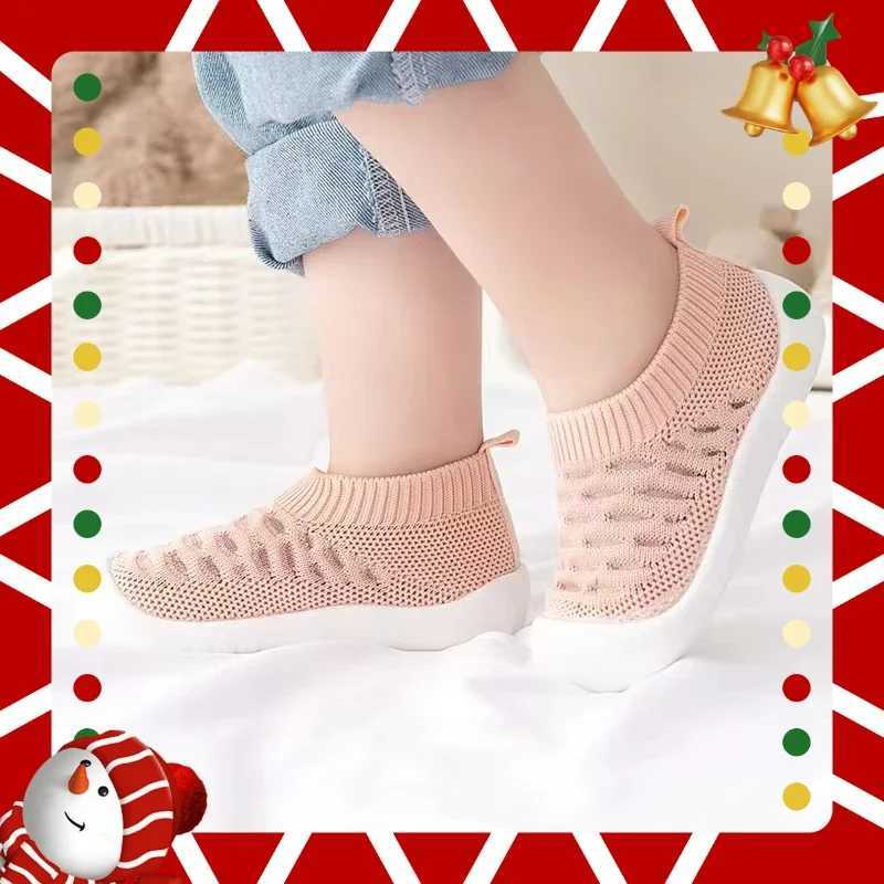 Spring and Summer New Breathable Baby Walking Shoes Indoor Anti Slip Baby Walking Shoes Soft Soled Front Shoes Boys and GirlsJ250930