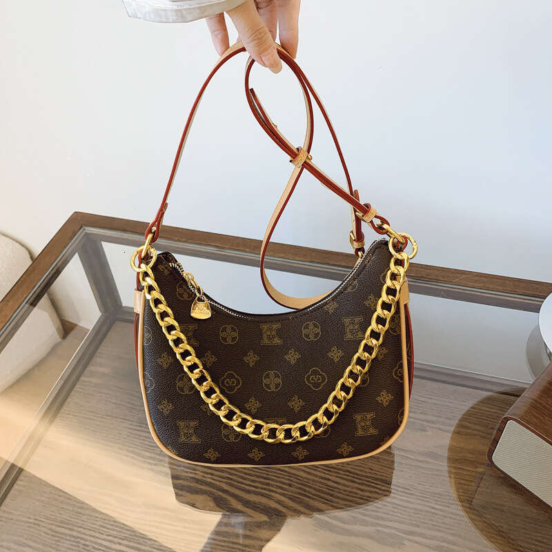 Designer Bag Crossbody Bag for Women New Style Elegant Printed Fashion Chain Bag Underarm Versatile Shoulder Casual Crossbody Bag