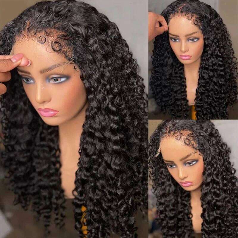 10X6 HD Lace Front 4C Kinky Edged Human Wig 250% Voluminous Curls Beauty Enthusiasts With Natural Curly Baby Hair Xiusiyuan2510
