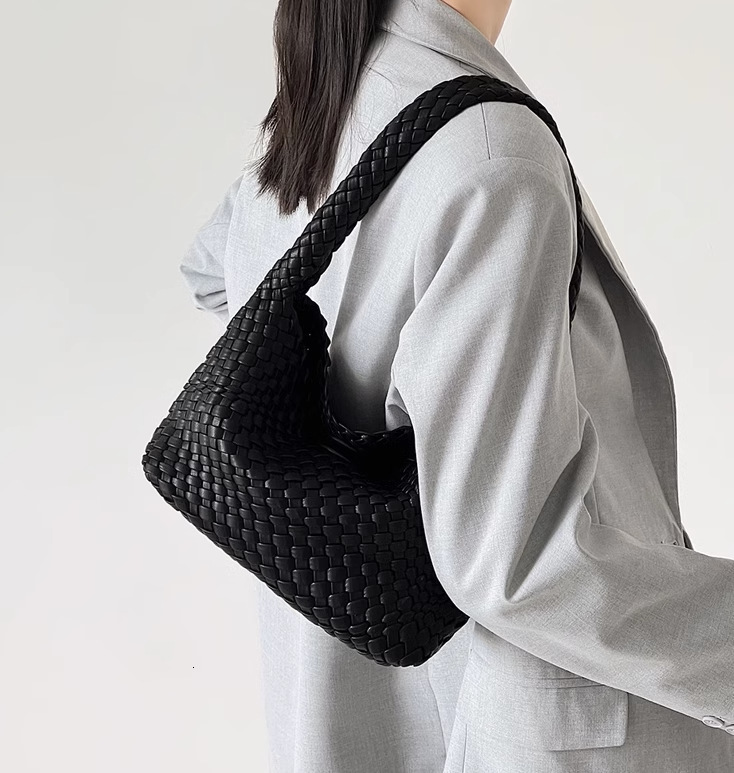 Designer Handbag Summer Handwoven Bag Women's Bag Luxury Bag 2025 New Fashion Small Bag Underarm Bag Crossbody Shoulder Handbag Mother-daughter B