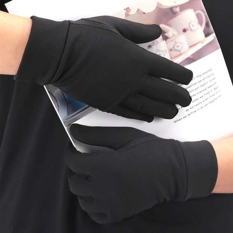 Elastic Winter Gloves for Men Thin Thermal Gloves Snowboard Motorcycle Riding Driving Warm Touchscreen Mitten for Running Hiking Z250925