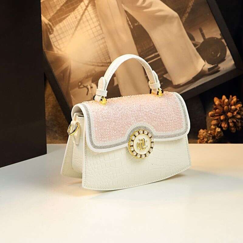 Luxury bag High end Handbag Trendy New Style Textured Luxurious Genuine Leather Single Shoulder Crossbody Bag Women s Light