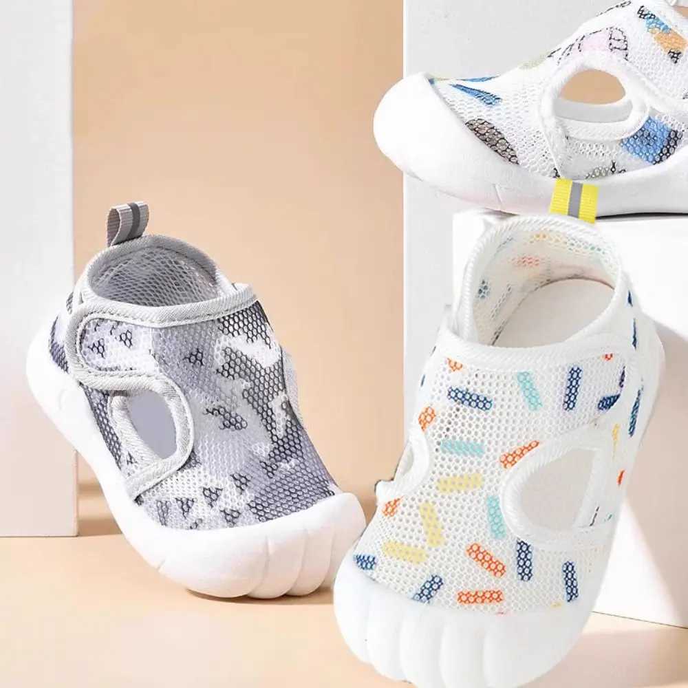 Casual Shoes Breathable Baby Sandals Soft Sole Comfortable Kids Sandals Flexible Air Mesh Infant Shoes Girls KidsJ250930