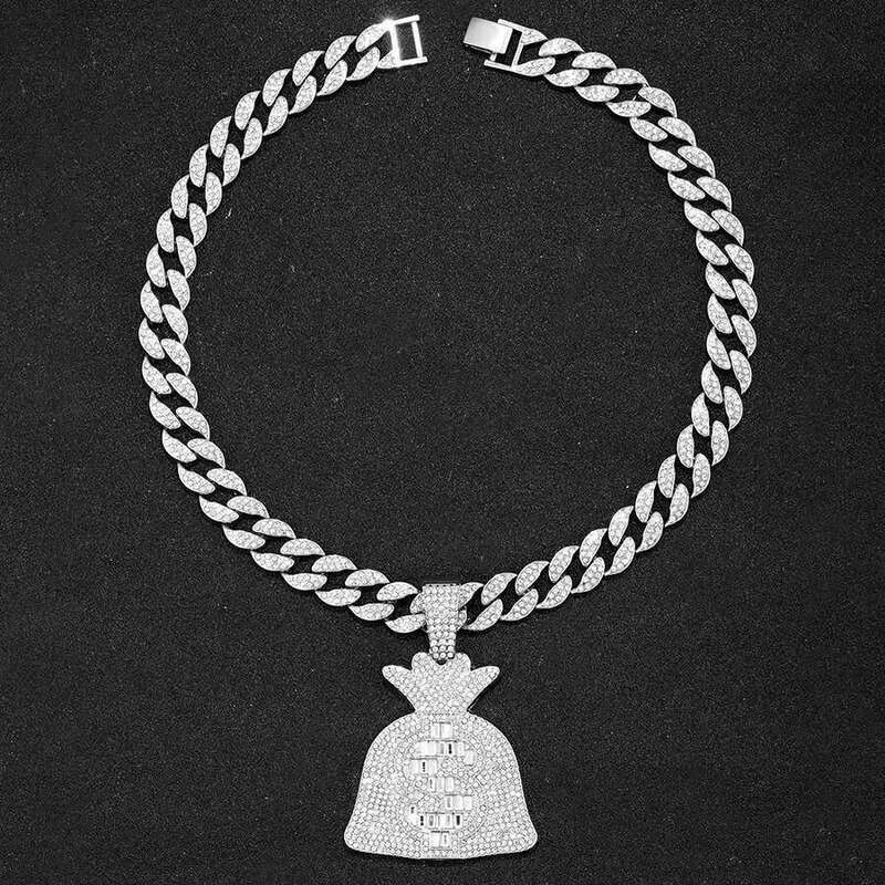 DHcollections New Punk Pendant Hiphop Alloy Necklace, Accessories For Women And Men