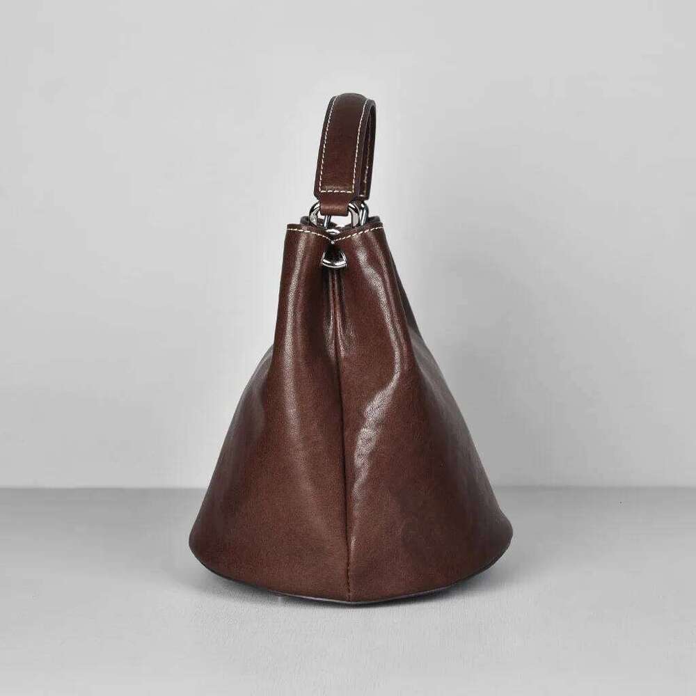 Mendy Vegetable Tanned Designer Crossbody & Handbag Small Leather Bucket Bag For Women Suotong2510 Mdng