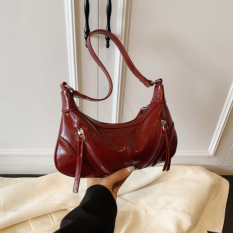 2025 new popular women's casual simple shoulder bag, niche fashion elegant daily work commuting versatile and durable multifunctional handbag