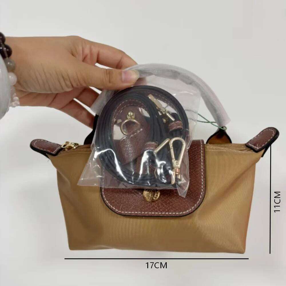 Designer Bags New Mini Dumpling Bun Nylon Large Capacity Handheld Versatile Crossbody Bag Change Keybag With Shoulder Strap Hot Selling
