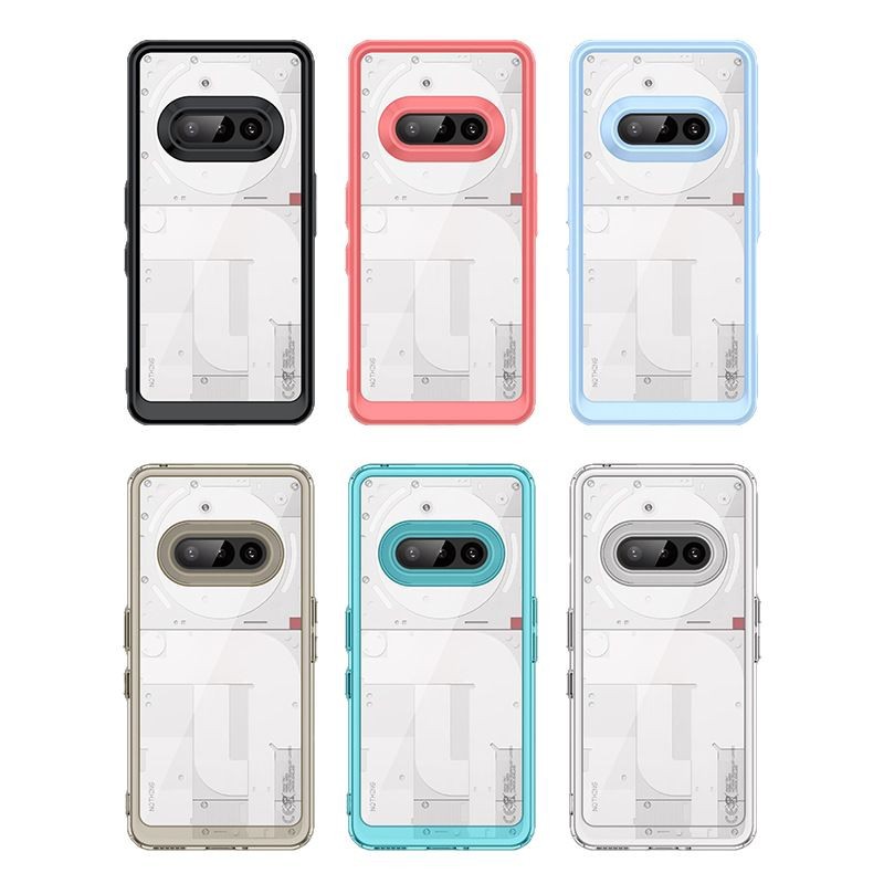 Nothing Phone 3A/Pro Compatible - Vibrant Transparent Acrylic Case Ensuring Ultimate Device Security Against Drops
