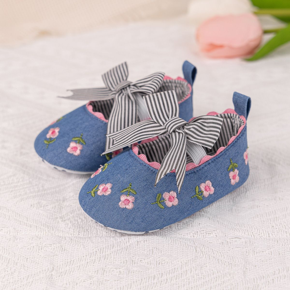 Baby Shoes Princess Fashion Sneakers Infant Toddler Kidszworld Soft sole Anti Slip First Walkers 0-18 Months Pre-walker Shoes K0722