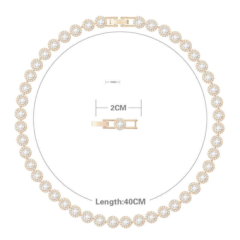 bracelets tennis bracelet women men sier plated inlaid blue sqart crystal dia designer jewelry woman valentines day gift