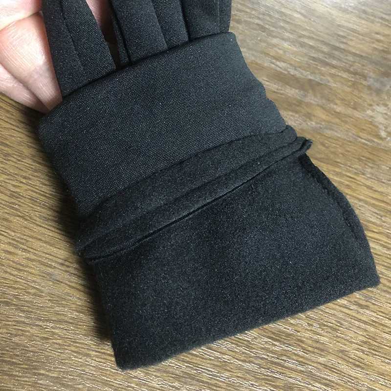 Elastic Winter Gloves for Men Thin Thermal Gloves Snowboard Motorcycle Riding Driving Warm Touchscreen Mitten for Running Hiking Z250925