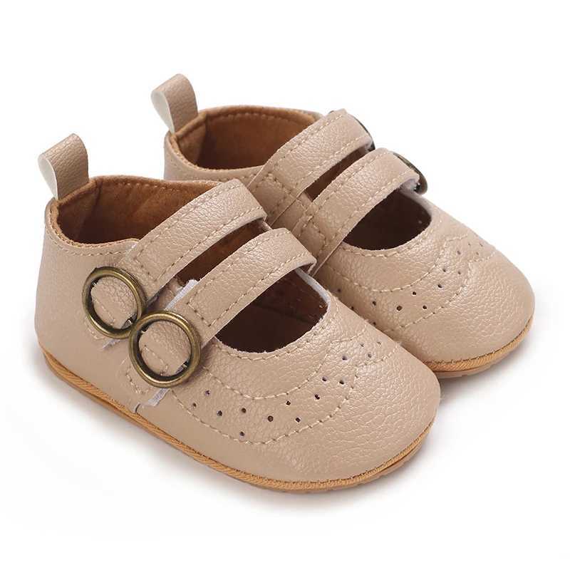 New Baby Girl Shoes Fashion Flower Flats Nonslip Newborn Toddler First Walkers Formal SandalsJ250930
