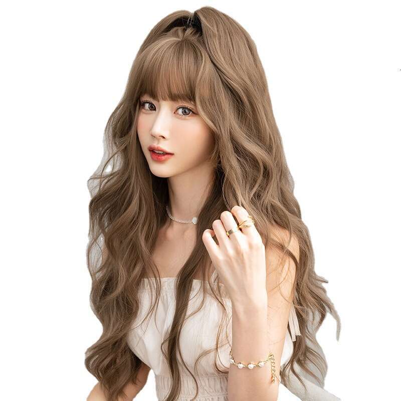 Women's Wavy Full Head Fashion Style Voluminous Natural Long Curly Wig