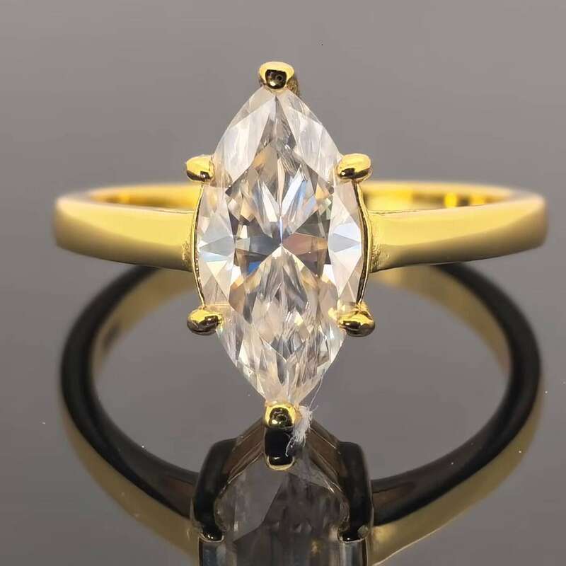 5ct Oval Shape Gra Certified Emerald Round Radiant Jewelry Engagement Silicon Stone Ring
